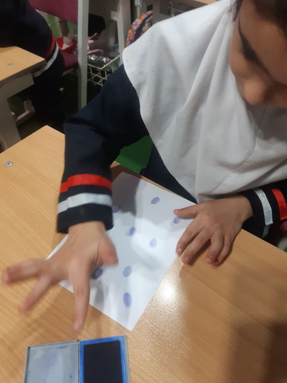 استفاده از استامپ و مهر زدن پیش دریا